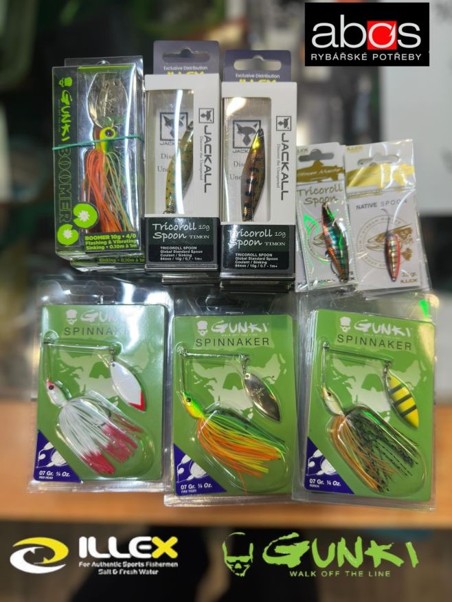 🔥 𝗡𝗼𝘃𝗶𝗻𝗸𝘆 𝟮𝟬𝟮𝟲 𝗜𝗟𝗟𝗘𝗫 & 𝗚𝗨𝗡𝗞𝗜 - nové pruty, nástrahy, tašky i boxy a my je už máme na prodejně. Vychytávky, které si náš...