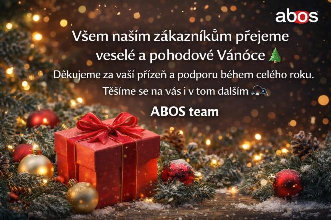 Všem našim zákazníkům přejeme veselé a pohodové Vánoce 🎄 Děkujeme za vaši přízeň a podporu během celého roku. Těšíme se na...